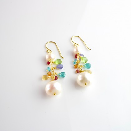 Pendientes Tahiti Pearl